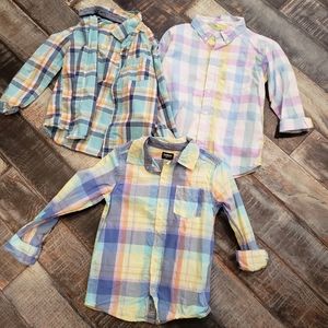 Boys osh kosh plaid